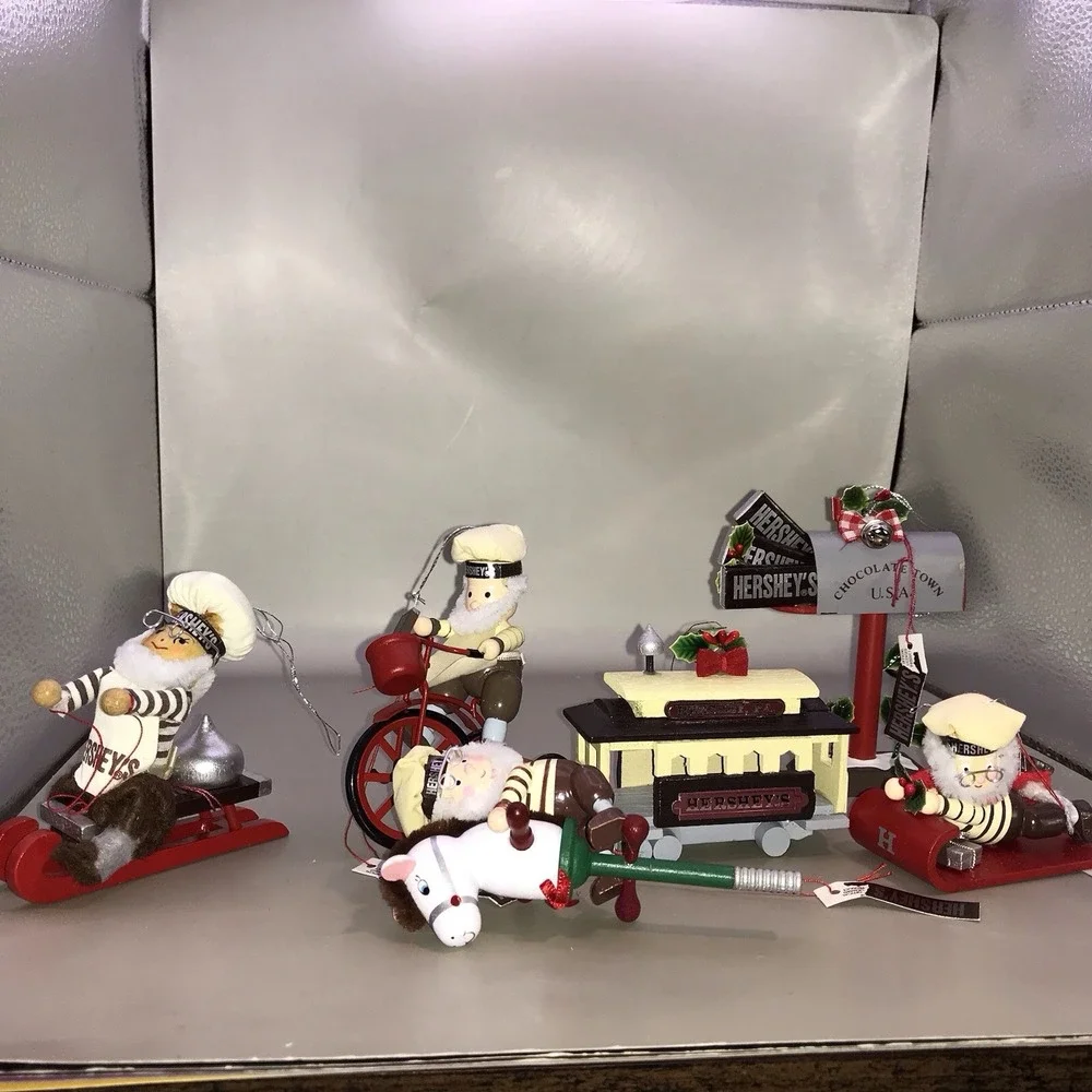 Kurt S Adler Designed 12 Piece Hershey Village 3-4